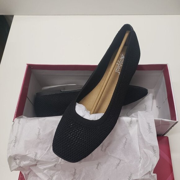 NEW XAPPEAL WOMENS MILANI FLAT - BLACK - Size 7.5 - Picture 3 of 7